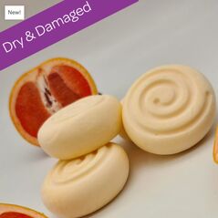 dry damaged haiur shampoo bar grapefruit